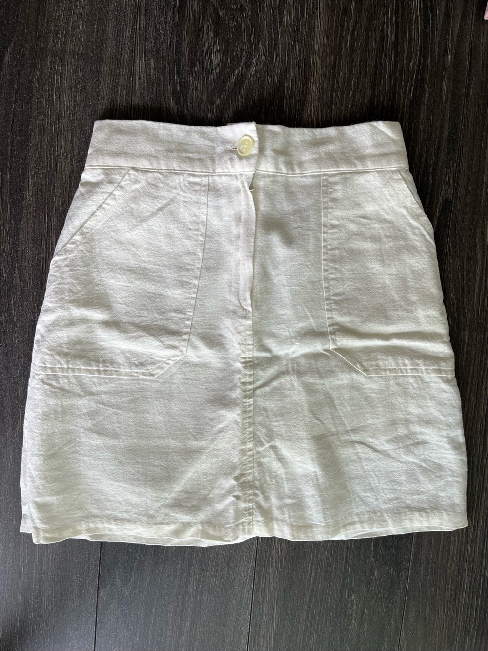 J&K Korean White Skirt